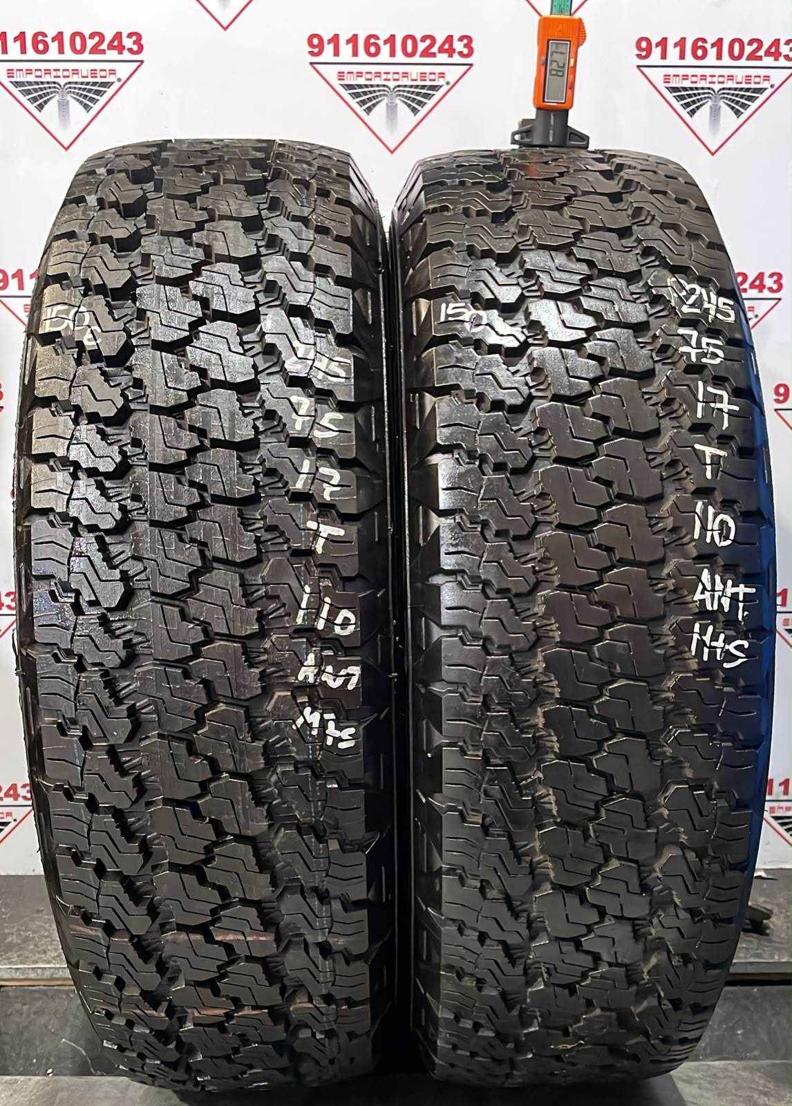 GOODYEAR WRANGLER USADO M+S 245/75 R17 110 T